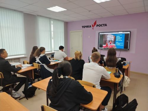 В Чутеевской школе Кайбицкого района состоялись мероприятия, приуроченные ко Дню солидарности в борьбе с терроризмом