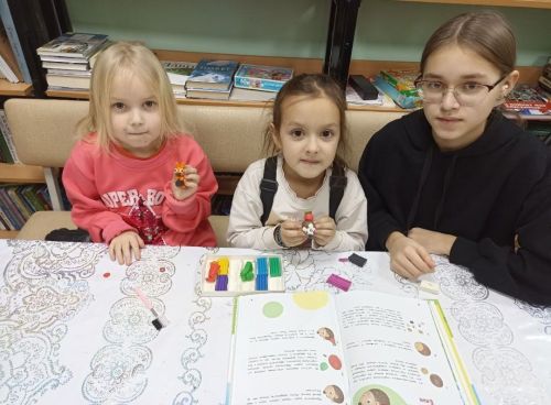 Зимние каникулы в Берлибашской сельской библиотеке стали настоящим праздником творчества!