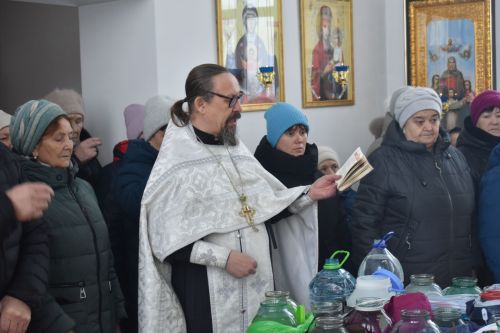 В Кайбицах православные христиане отметили Крещение Господне