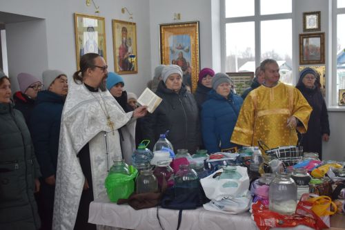 В Кайбицах православные христиане отметили Крещение Господне