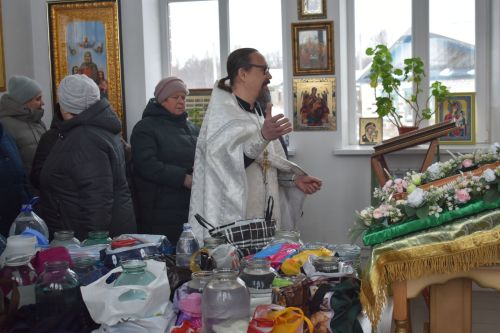 В Кайбицах православные христиане отметили Крещение Господне