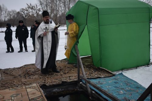 В Кайбицах православные христиане отметили Крещение Господне