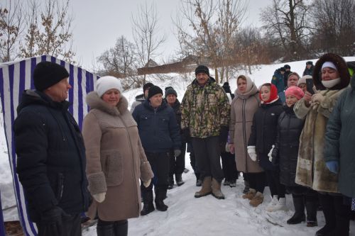 В Кайбицах православные христиане отметили Крещение Господне