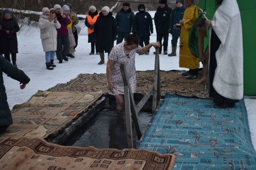 В Кайбицах православные христиане отметили Крещение Господне