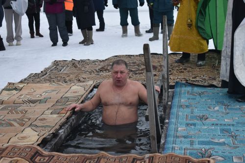 В Кайбицах православные христиане отметили Крещение Господне