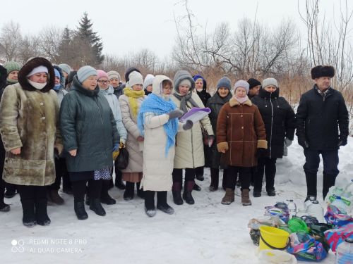 В Кайбицах православные христиане отметили Крещение Господне