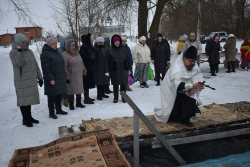 В Кайбицах православные христиане отметили Крещение Господне