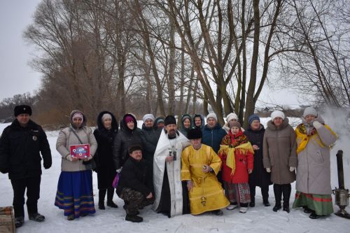 В Кайбицах православные христиане отметили Крещение Господне