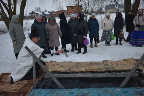 В Кайбицах православные христиане отметили Крещение Господне