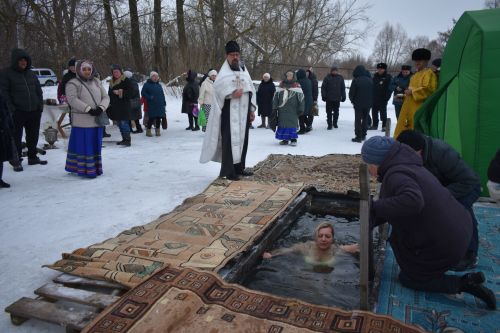 В Кайбицах православные христиане отметили Крещение Господне