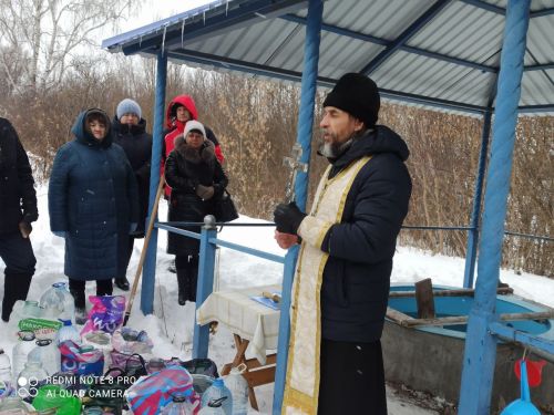 В Кайбицах православные христиане отметили Крещение Господне