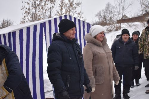 В Кайбицах православные христиане отметили Крещение Господне