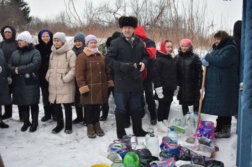 В Кайбицах православные христиане отметили Крещение Господне