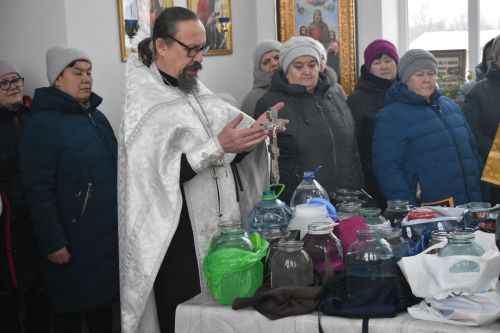 В Кайбицах православные христиане отметили Крещение Господне