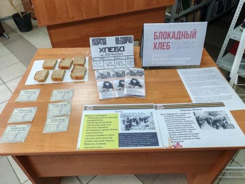 В Федоровской библиотеке состоялось мероприятие, посвященное Дню снятия блокады Ленинграда
