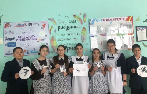 В Чутеевской школе прошла историко-патриотическая акция «Блокадная ласточка»