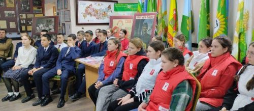 В музее Кайбицкого края прошел музейный урок «Холокост: знать и помнить» для учащихся Кушманской и Чутеевской школ
