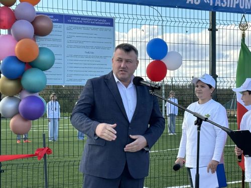 В селе Берлибаш открылась площадка для мини-футбола