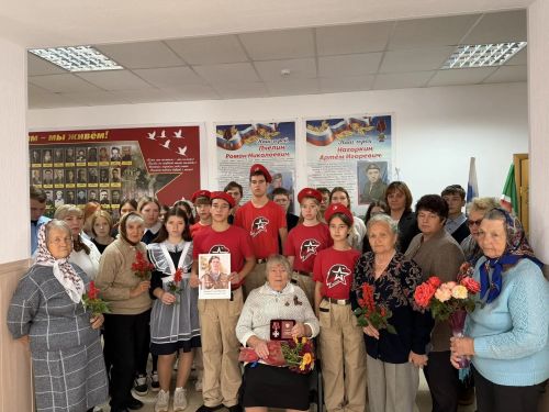 Вечная слава герою: в Кайбицком районе наградили семью солдата