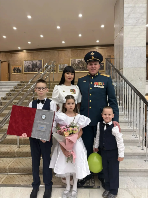 Семья офицера с кайбицкими корнями победила во Всероссийском конкурсе «Семья года»