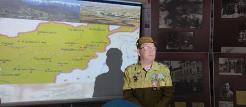 В музее Кайбицкого края прошел урок «В сердце моем Афганистан!»