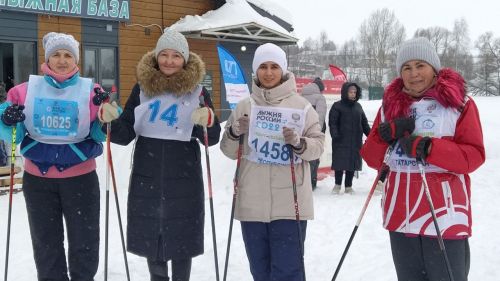 «Лыжня России»: заряд бодрости в зимнем парке Кайбиц