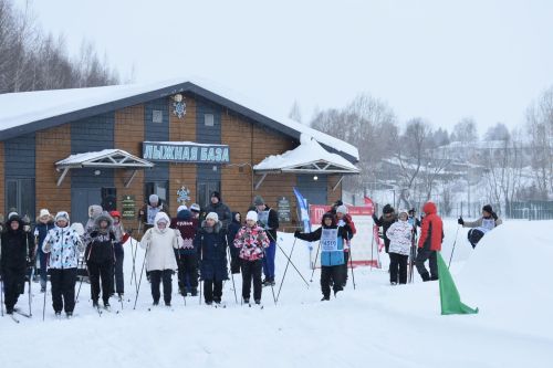 «Лыжня России»: заряд бодрости в зимнем парке Кайбиц