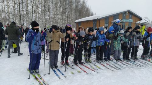 «Лыжня России»: заряд бодрости в зимнем парке Кайбиц