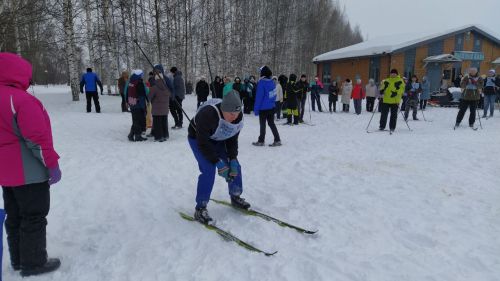 «Лыжня России»: заряд бодрости в зимнем парке Кайбиц