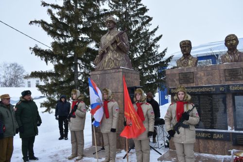 В Кайбицах почтили память солдат, участвовавших в боевых действиях в Афганистане