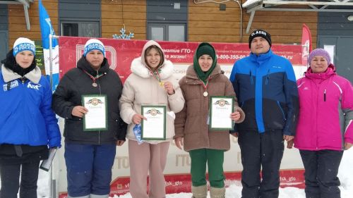 «Лыжня России»: заряд бодрости в зимнем парке Кайбиц