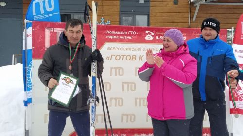 «Лыжня России»: заряд бодрости в зимнем парке Кайбиц