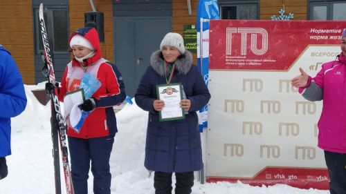 «Лыжня России»: заряд бодрости в зимнем парке Кайбиц
