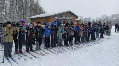 «Лыжня России»: заряд бодрости в зимнем парке Кайбиц