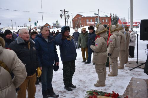 В Кайбицах почтили память солдат, участвовавших в боевых действиях в Афганистане