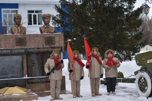 В Кайбицах почтили память солдат, участвовавших в боевых действиях в Афганистане
