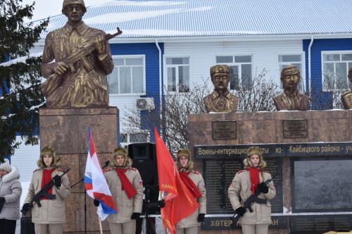 В Кайбицах почтили память солдат, участвовавших в боевых действиях в Афганистане