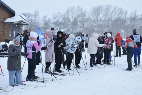 «Лыжня России»: заряд бодрости в зимнем парке Кайбиц