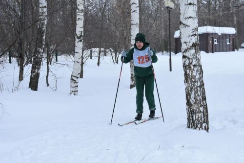 «Лыжня России»: заряд бодрости в зимнем парке Кайбиц