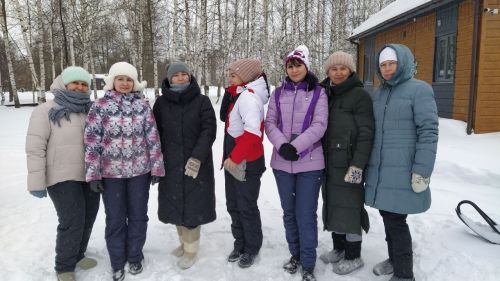 «Лыжня России»: заряд бодрости в зимнем парке Кайбиц