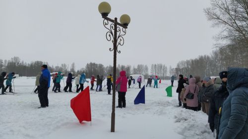 «Лыжня России»: заряд бодрости в зимнем парке Кайбиц
