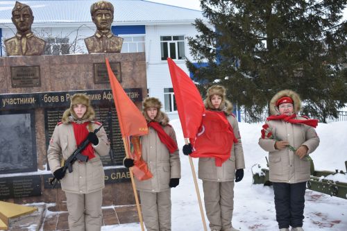 В Кайбицах почтили память солдат, участвовавших в боевых действиях в Афганистане