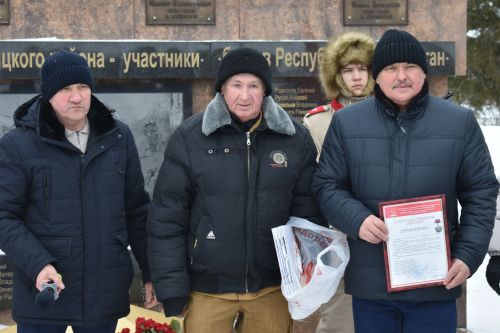 В Кайбицах почтили память солдат, участвовавших в боевых действиях в Афганистане