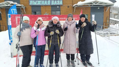 «Лыжня России»: заряд бодрости в зимнем парке Кайбиц