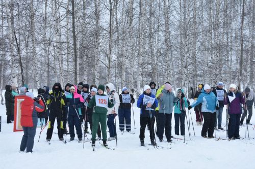 «Лыжня России»: заряд бодрости в зимнем парке Кайбиц