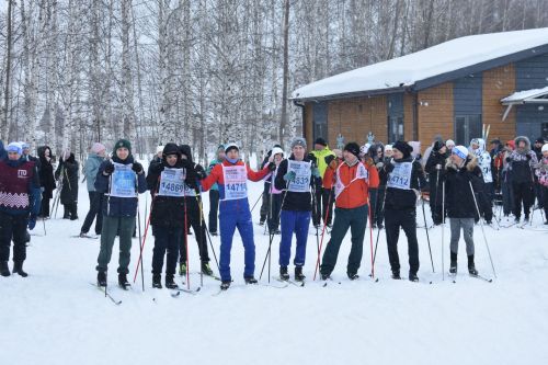 «Лыжня России»: заряд бодрости в зимнем парке Кайбиц