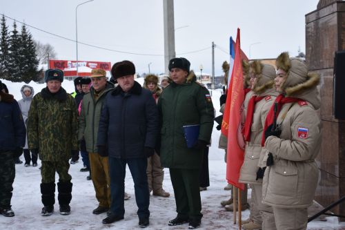 В Кайбицах почтили память солдат, участвовавших в боевых действиях в Афганистане