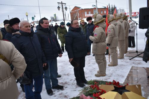 В Кайбицах почтили память солдат, участвовавших в боевых действиях в Афганистане