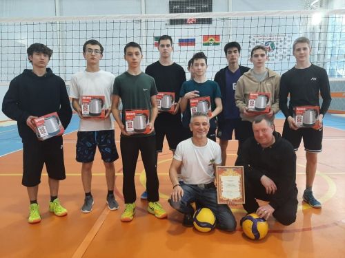 Юноши из Кайбицкого района заняли второе место на турнире по волейболу
