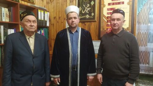 В мечети села Большие Кайбицы состоялся благотворительный ифтар